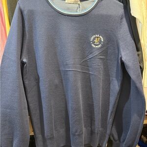 Peter Millar Navy Crewneck Sweater